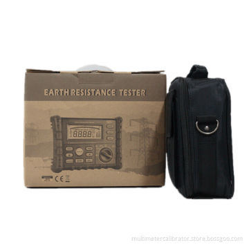 Two Pole And Three Pole Digital Earth Ground Resistance Tester